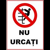 Placuta nu urcati